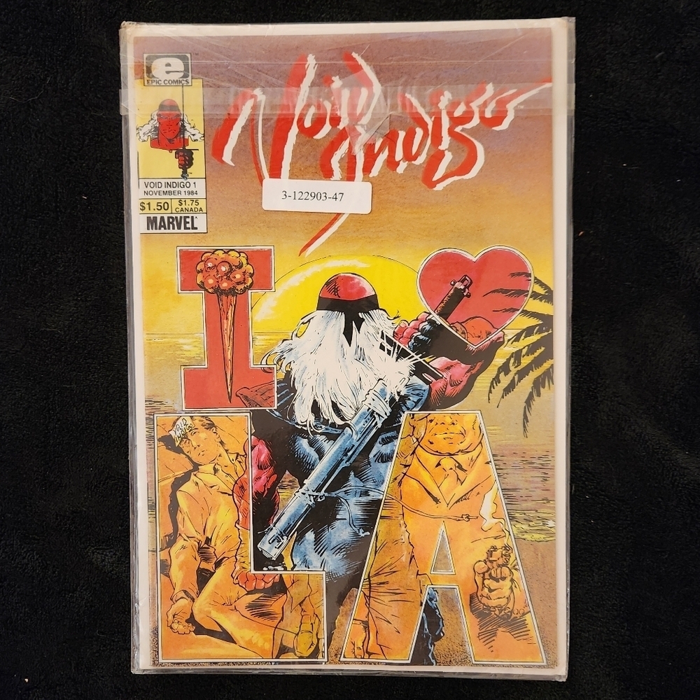 Void Indigo #1 Comic Book Epic Marvel 1984